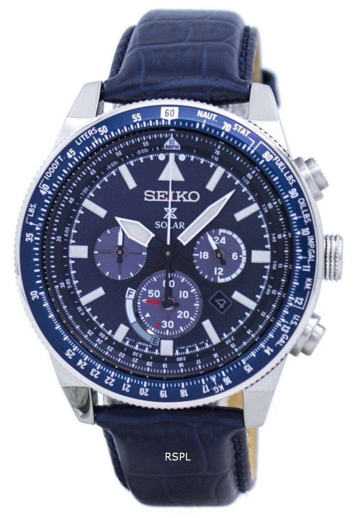 Seiko Prospex Solar Chronograph SSC609 SSC609P1 SSC609P Men's Watch