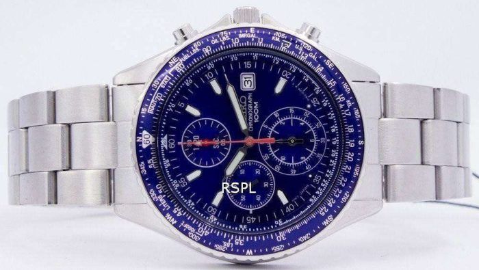 Seiko Sliding Rule chronograph Pilots SND255P1 Watch