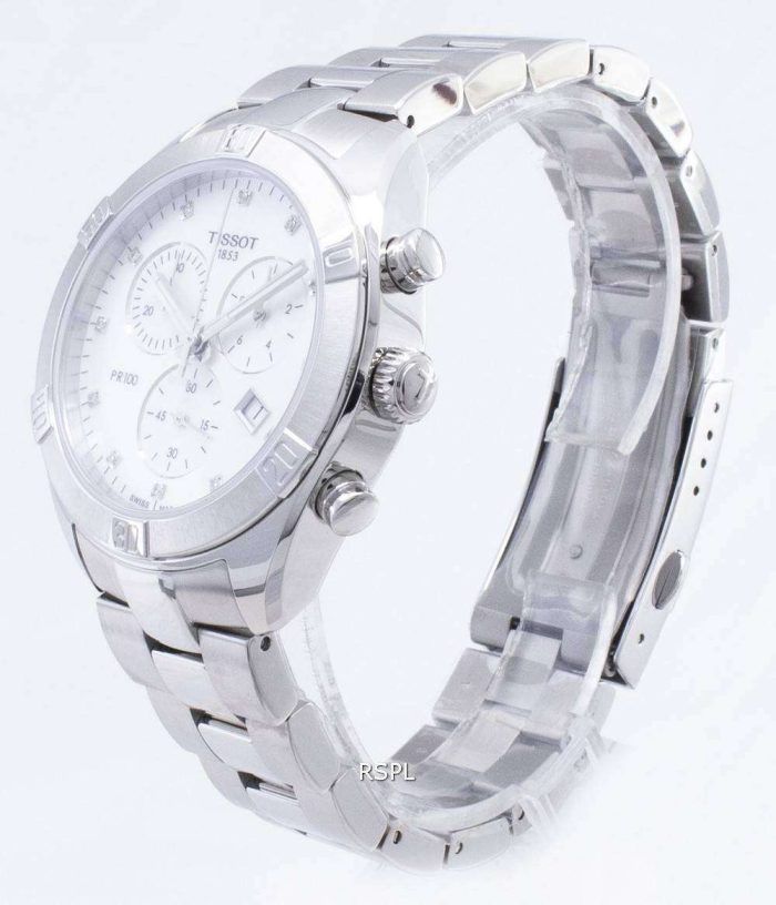 Tissot T-Classic PR 100 Sport Chic T101.917.11.116.00 T1019171111600 Chronograph Women's Watch