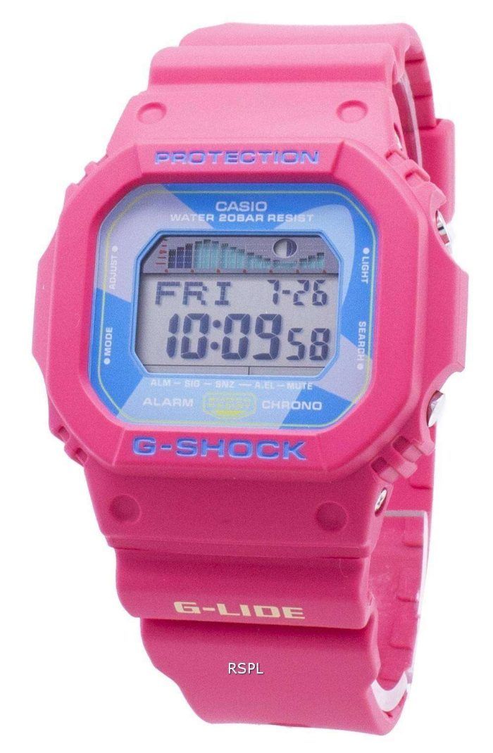 Casio G-Shock G-Lide GLX-5600VH-4 GLX5600VH-4 Chrono Moon Data 200M Men's Watch