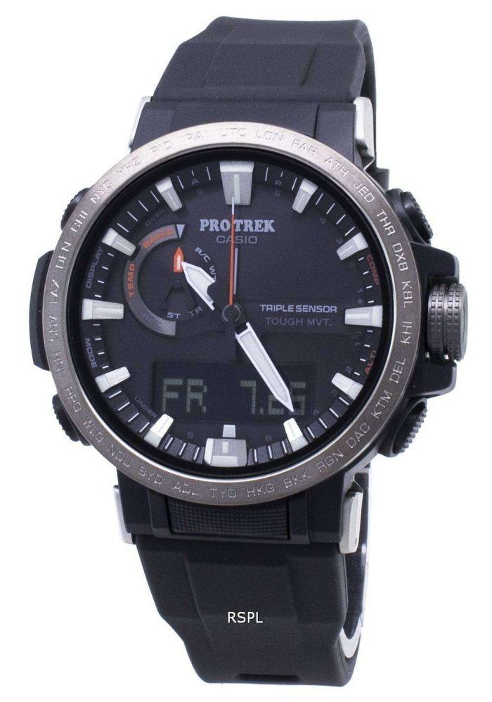 Casio Pro Trek PRW-60Y-1A PRW60Y-1A Digital Compass Solar Men's Watch