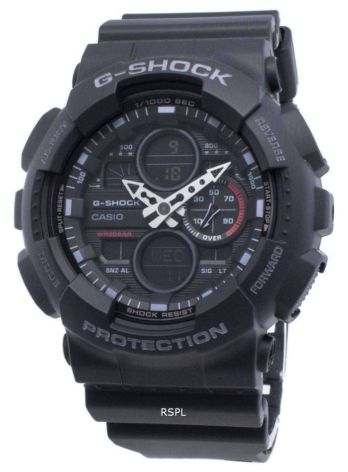 Casio G-Shock GA-140-1A1 GA140-1A1 Quartz World Time Men's Watch