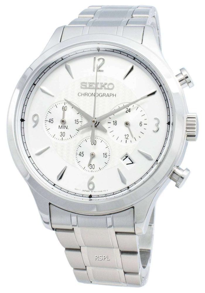 Seiko Chronograph SSB337P SSB337P1 SSB337 Quartz Men's Watch
