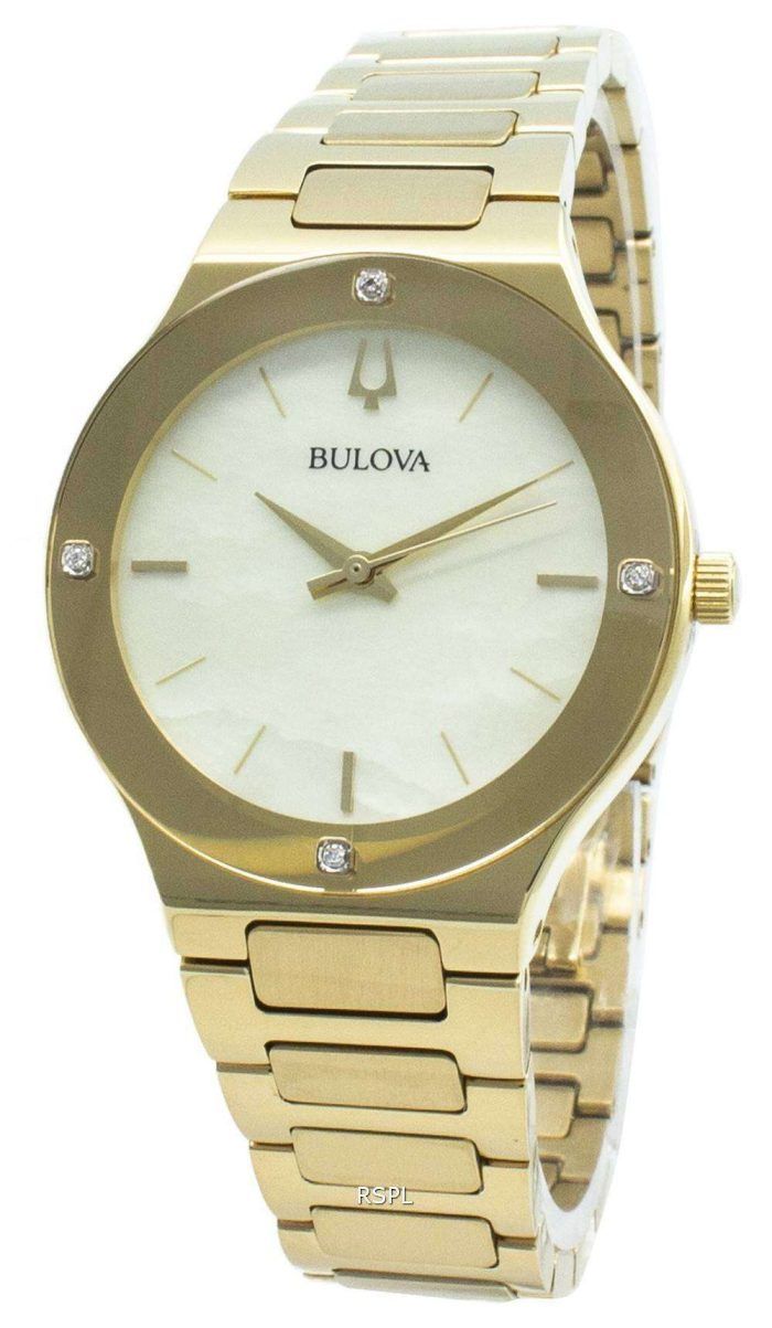 Bulova 97R102 Diamond Accents Quartz Women's Watch