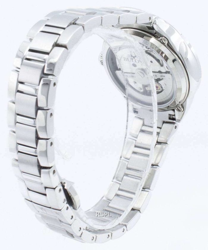 Bulova Classics 96P191 Diamond Accents Automatic Womens Watch
