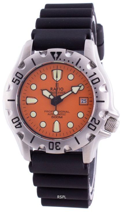 Ratio Free Diver Professional 500M Sapphire Automatic 32BJ202A-ORG Men's Watch