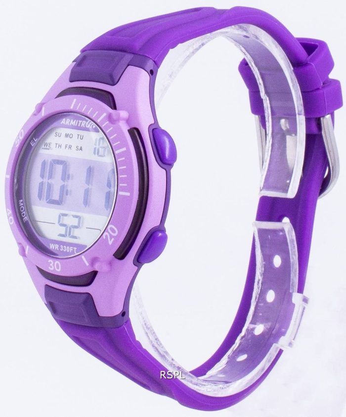 Armitron Sport 457062PUR Quartz Dual Time Women's Watch