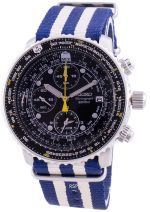 Seiko Pilot's Flight SNA411P1-VAR-NATO2 Quartz Chronograph 200M Men's Watch