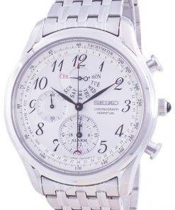 Seiko Chronograph Perpetual SPC251 SPC251P1 SPC251P Quartz Tachymeter Men's Watch