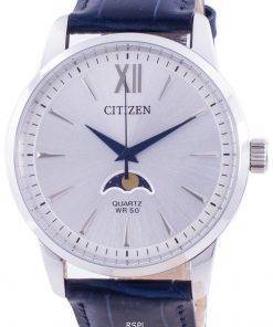 Citizen Moonphase Silver Dial Quartz AK5000-03A Men's Watch