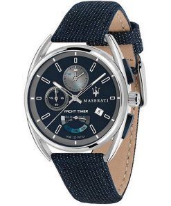 Maserati Trimarano Yacht Timer Chronograph Quartz R8851132001 100M Mens Watch