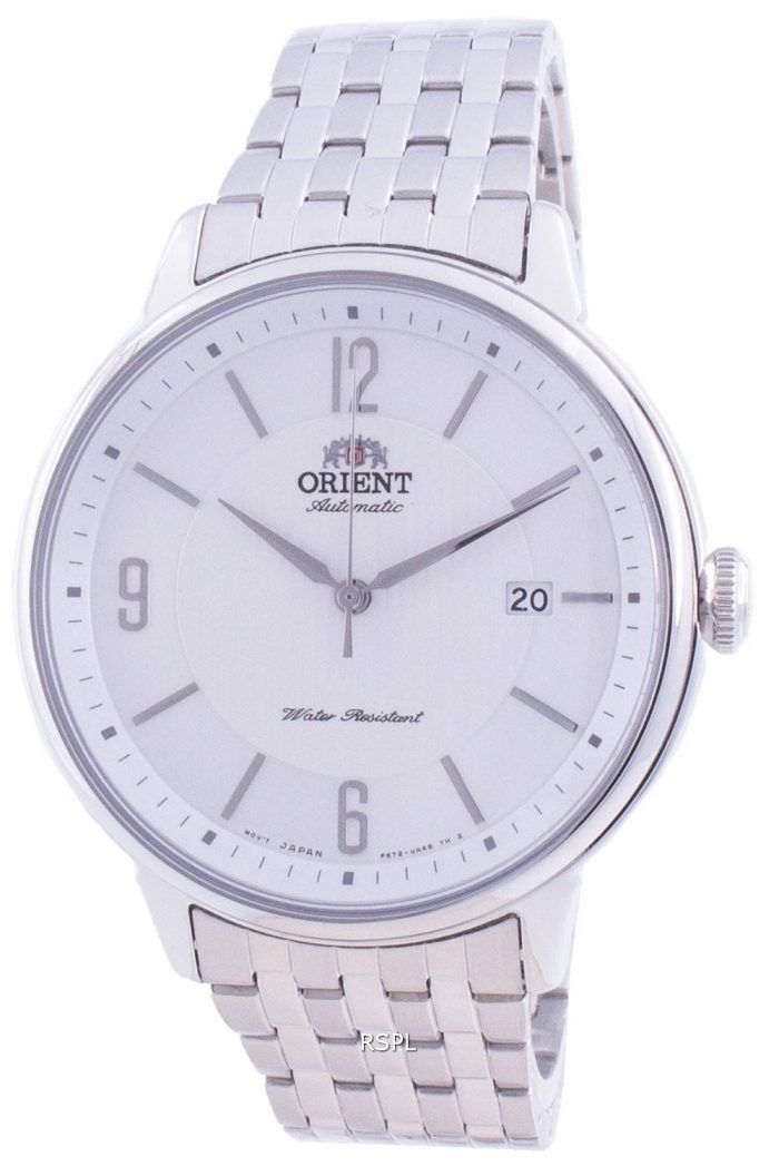 Orient Silver Dial Stainless Steel Automatic RA-AC0J10S10B Men's Watch
