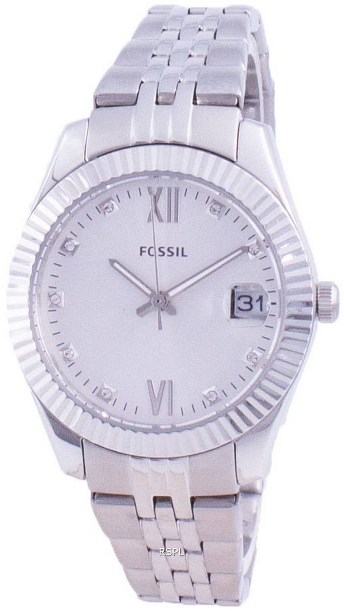 Fossil Scarlette Mini Diamond Accents Quartz ES4897 Womens Watch