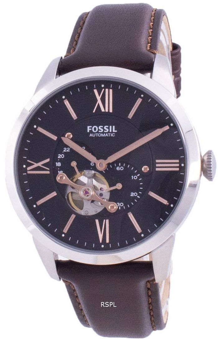 Fossil Townsman Automatic Open Heart Dial ME3061 Mens Watch