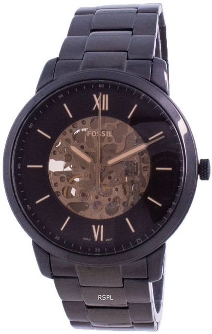 Fossil Neutra Automatic Skeleton Dial ME3183 Mens Watch
