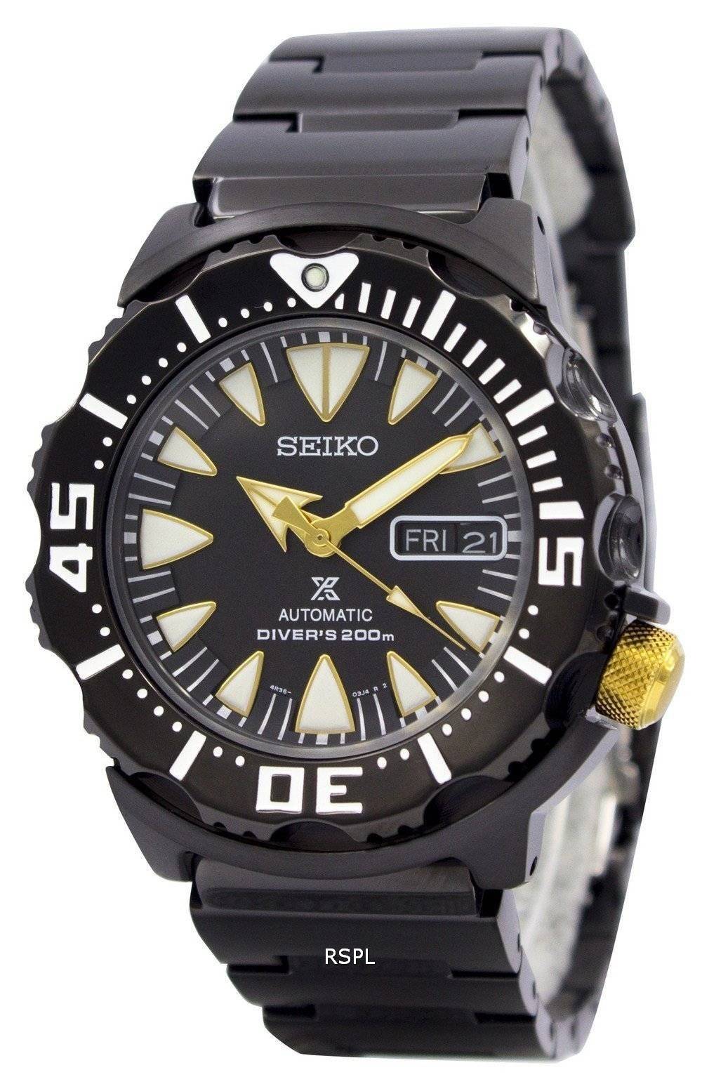 Refurbished Seiko Prospex Air Diver Monster SRP583 SRP583K1 SRP583K 200M  Men's Watch - CityWatches IN