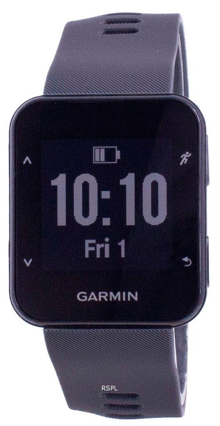 Garmin Forerunner 30 Outdoor Fitness GPS Black Sapphire With Black Band 010-01930-03 Multisport Watch
