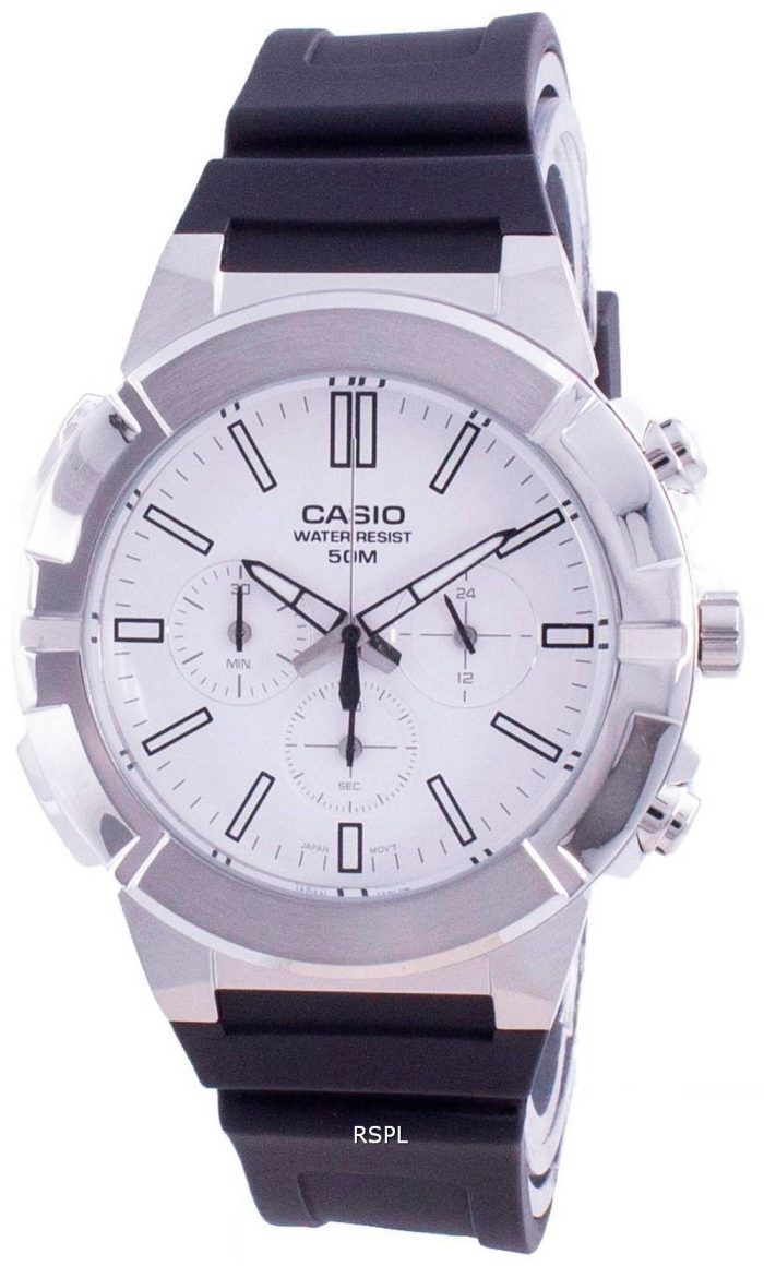 Casio Multi Hands Analog Quartz Chronograph MTP-E500-7A MTP-E500-7 Men's Watch