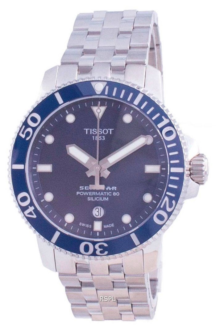 Tissot Seastar 1000 Powermatic Automatic Diver's T120.407.11.041.01 T1204071104101 300M Men's Watch