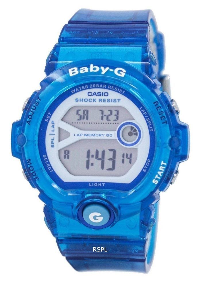 Refurbished Casio Baby-G Shock Resistant Digital BG-6903-2B BG6903-2B 200M Women's Watch