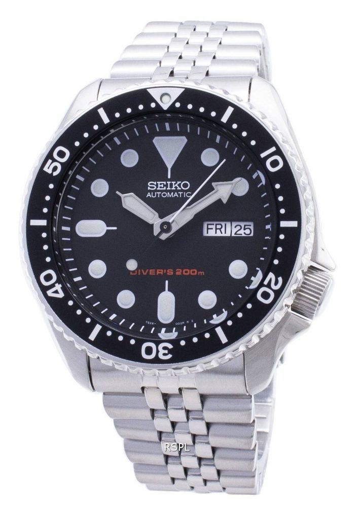 Refurbished Seiko Automatic Diver's SKX007 SKX007K2 SKX007K 200M Men's Watch