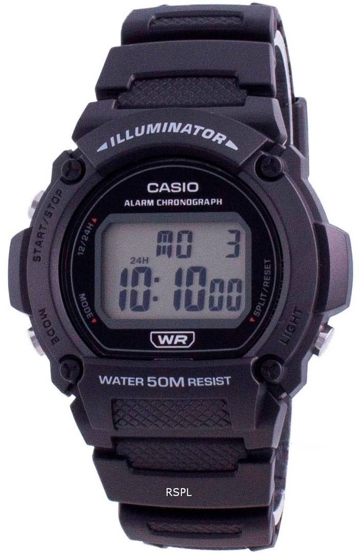 Casio Youth Illuminator Digital W-219H-1A W-219H-1 Men's Watch