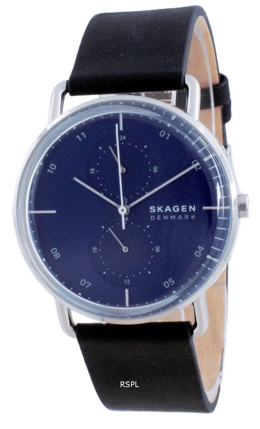Skagen Horizont Blue Dial Leather Quartz SKW6702 Mens Watch
