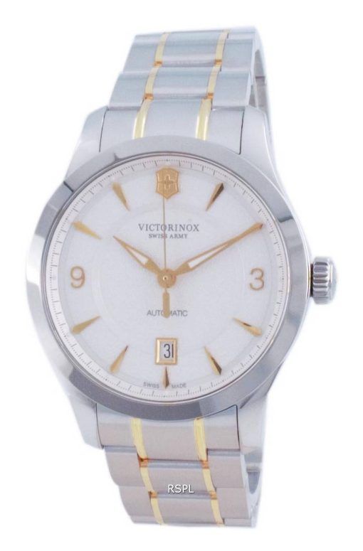 Victorinox Alliance Swiss Army White Dial Automatic 241874 100M Mens Watch