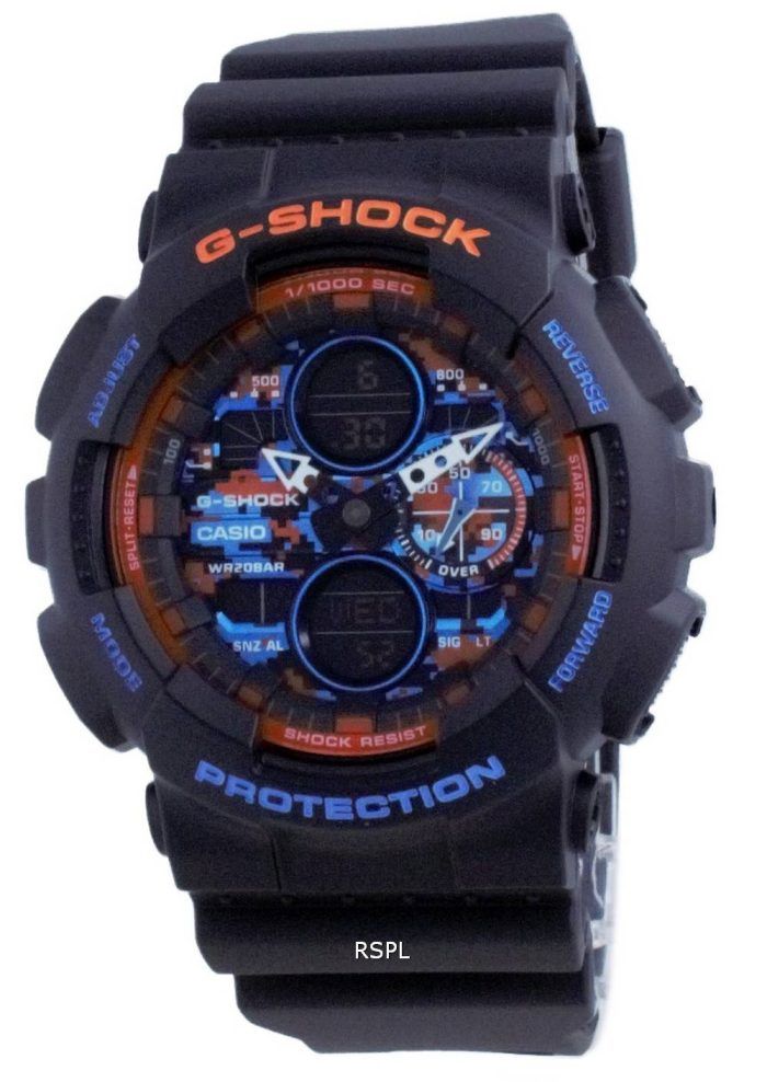 Casio G-Shock City Analog Digital Diver's GA-140CT-1A GA140CT-1 200M Men's Watch