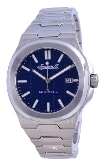 Ingersoll The Catalina Blue Dial Stainless Steel Automatic I11801 Men's Watch