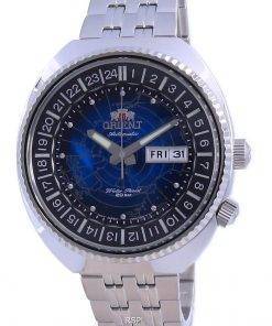 Orient World Map Revival Stainless Steel Automatic Diver's RA-AA0E03L19B 200M Men's Watch