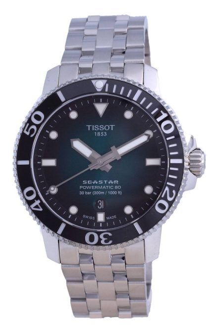 Tissot T-Sport Seastar 1000 Powermatic 80 Diver's Automatic T120.407.11.091.01 T1204071109101 300M Men's Watch