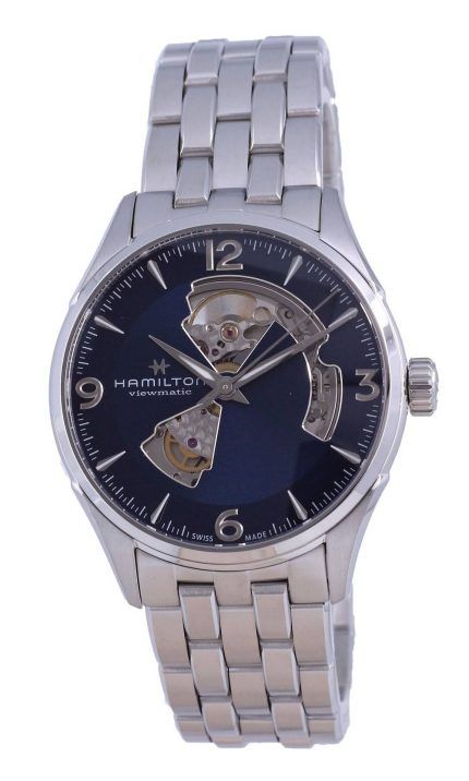 Hamilton Jazzmaster Stainless Steel Open Heart Automatic H32705141 Mens Watch