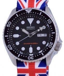 Seiko Automatic Divers Polyester SKX007K1-var-NATO28 200M Mens Watch