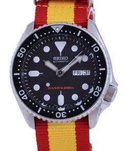 Seiko Automatic Divers Polyester SKX007K1-var-NATO29 200M Mens Watch