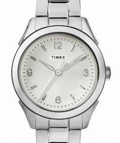 Timex Torrington Silver Dial Stainless Steel Quartz TW2R91500 Womens Watch