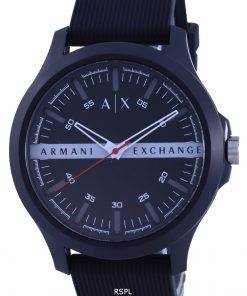 Armani Exchange Horloge Silicon Strap Quartz AX2420 Mens Watch