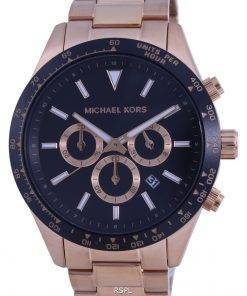 Michael Kors Layton Chronograph Black Dial Quartz MK8824 Mens Watch