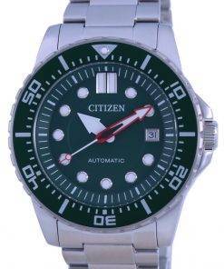 Citizen Promaster Marine Green Dial Automatic NJ0129-87X 100M Mens Watch