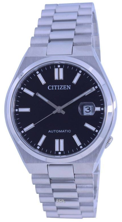 Citizen Black Dial Stainless Steel Automatic NJ0150-81E Mens Watch