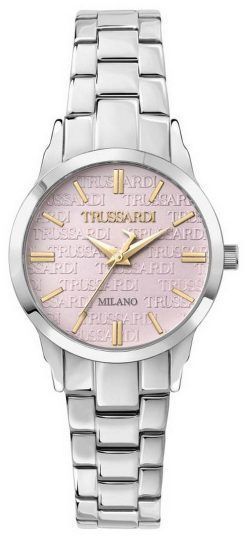 Trussardi T-Bent Pink Stainless Steel Dial Quartz R2453141508 Women's Watch