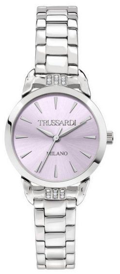 Trussardi T-Original Crystal Accents Stainless Steel Quartz R2453142507 Women's Watch