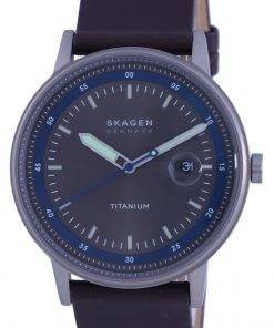Skagen Henriksen Grey Dial Titanium Quartz SKW6753 Men's Watch