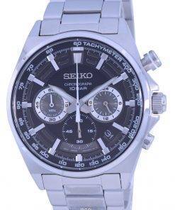Seiko Neo Sports Chronograph Black Dial Quartz SSB397 SSB397P1 SSB397P 100M Men's Watch