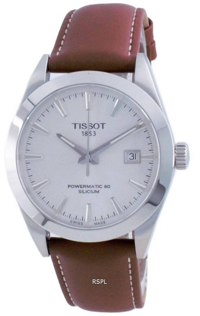 Tissot T-Classic Gentleman Powermatic 80 Silicium Automatic T127.407.16.031.00 T1274071603100 100M Mens Watch