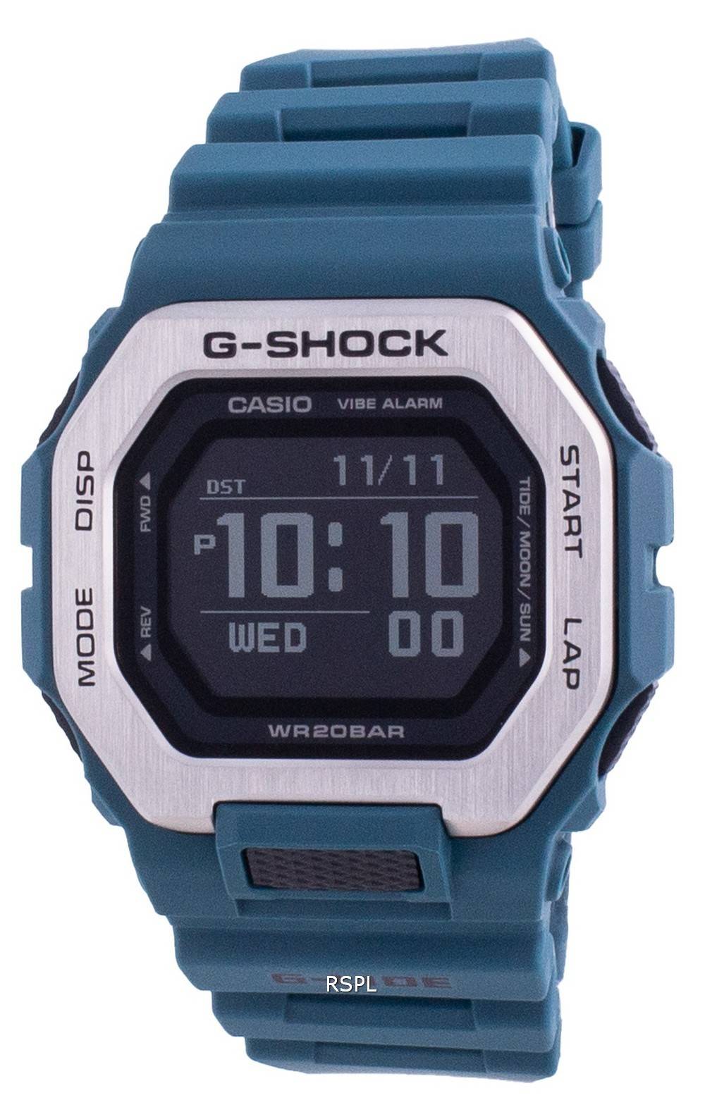 Casio G-Shock G-Lide World Time Quartz GBX-100-2 GBX100-2 200M Mens Watch  CityWatches IN