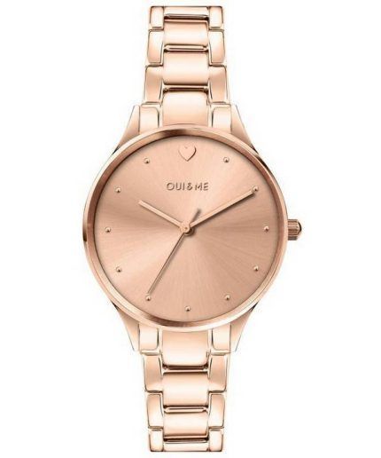 Oui  Me Petite Bichette Rose Gold Tone Stainless Steel Quartz ME010156 Womens Watch