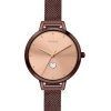 Oui  Me Petite Amourette Rose Gold Sunray Dial Stainless Steel Quartz ME010221 Womens Watch