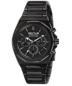 Sector 960 Chronograph Black Dial Stainless Steel Quartz R3273628001 100M Men's Watch