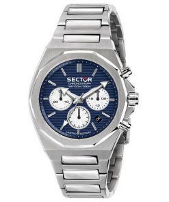 Sector 960 Quartz Chronograph Function Blue Dial Stainless Steel R3273628005 100M Men's Watch